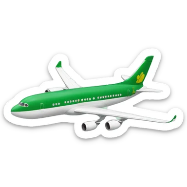 irish plane sticker