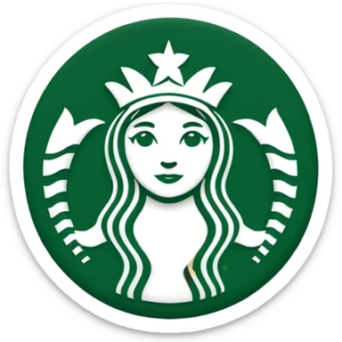 STARBUCKS LOGO sticker