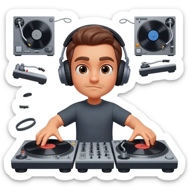 dj sticker