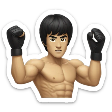 Bruce lee sticker