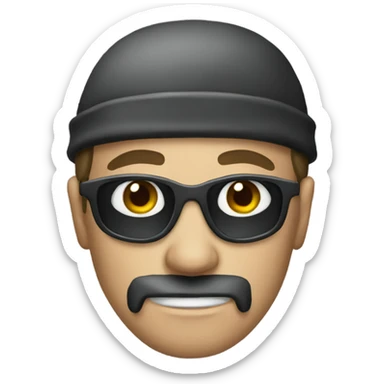 A robber emoji sticker