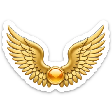 pilot wings emoji sticker