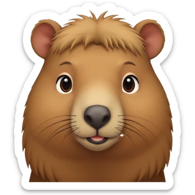 Capibaras amorosos sticker