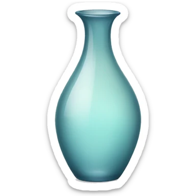 Glass vase sticker