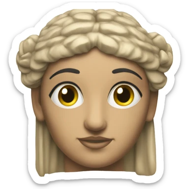 athena goddess of knowledge and wisdom sticker