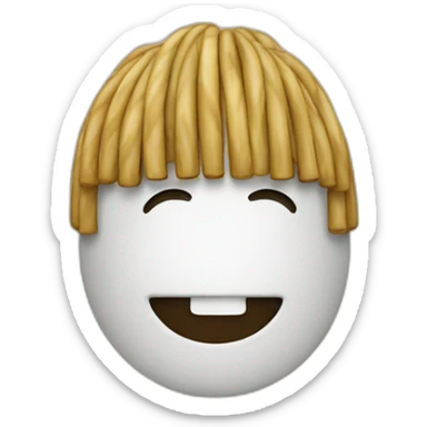 Paille en queue  sticker