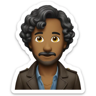 Hun homme rich sticker