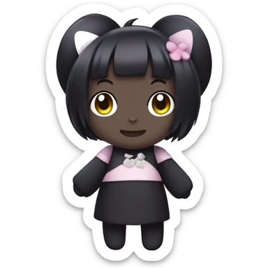 Kuromi Sanrio sticker
