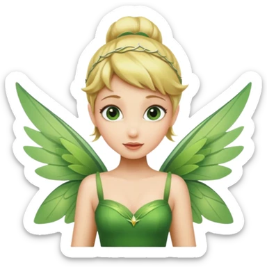Tinkerbell princess sticker