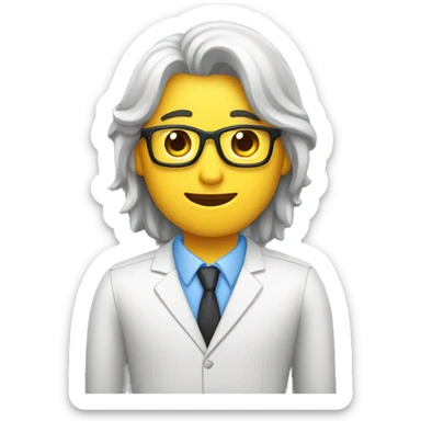 Trabajo aburrido en la oficina sticker