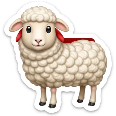 High resolution of   realistic full body sheep without distorted , no extra hybrid sticker
