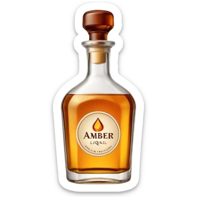 Envasado de botella de licor ocn boquilla de llenado y son logo en la botella sticker