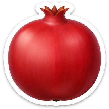pomegranate emoji sticker
