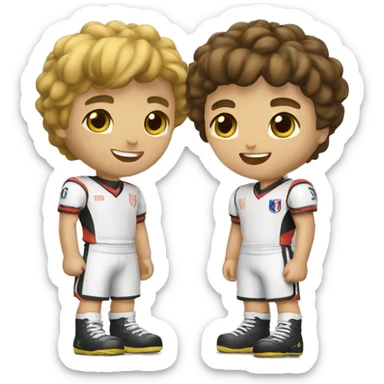 The first time the team had played together was the first game in which they played in a tournament  sticker