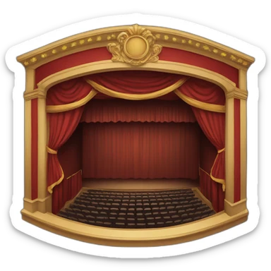 theater sticker