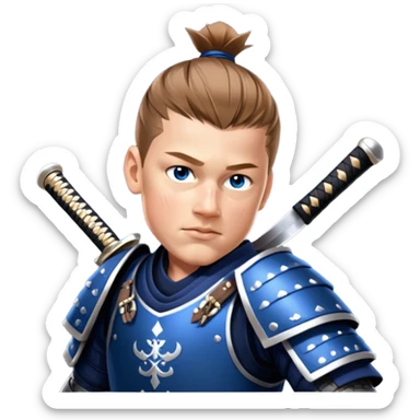 Warrior Samurai sticker