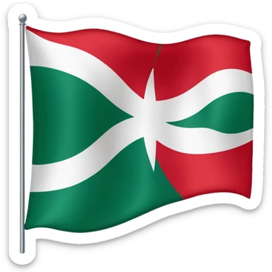 Drapeau basque sticker