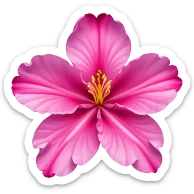 the azalea flower sticker