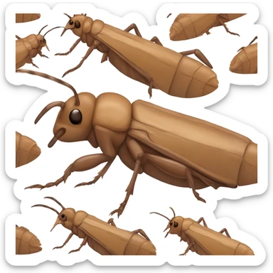 Mole cricket  sticker