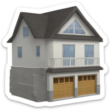 house build sticker