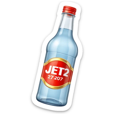Bouteille de jet 27 sticker