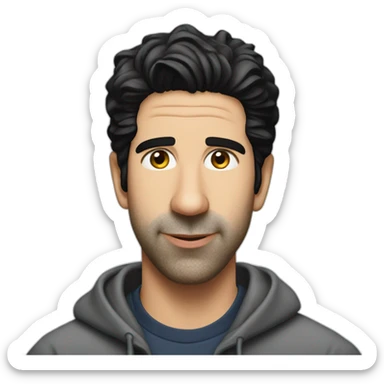 David Schwimmer sticker