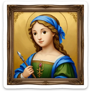Renaissance painting
 sticker