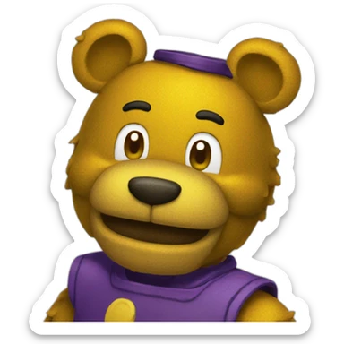 fredbear sticker