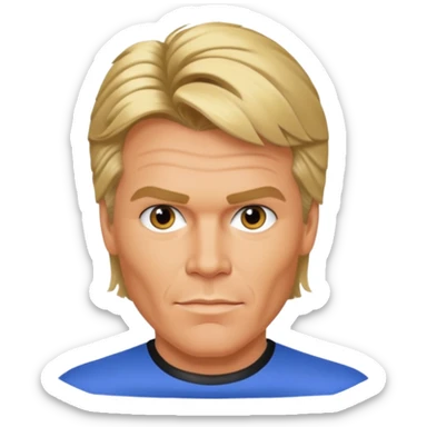 Dieter Bohlen, 80er Jahre, vokuhila sticker