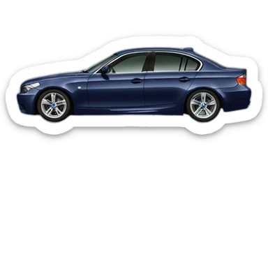 BMW e60 sticker