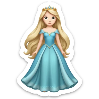 Princesa bonita sticker