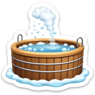 outdoor hot tub sticker