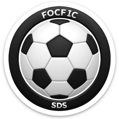 Sds fc logo baller league sticker