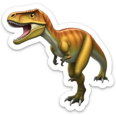 Allosaurus sticker