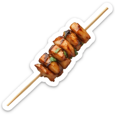 Brochette yakitori sticker