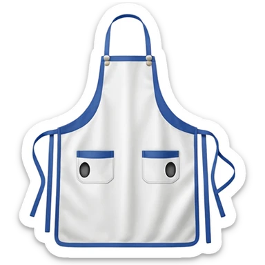 kitchen apron sticker