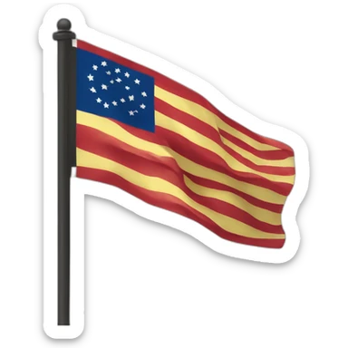 Bandera republicana sticker