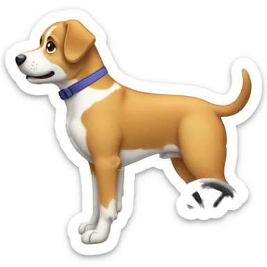  dog wheelchair sticker