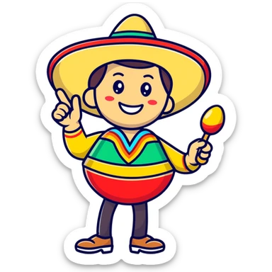 Fiesta sticker