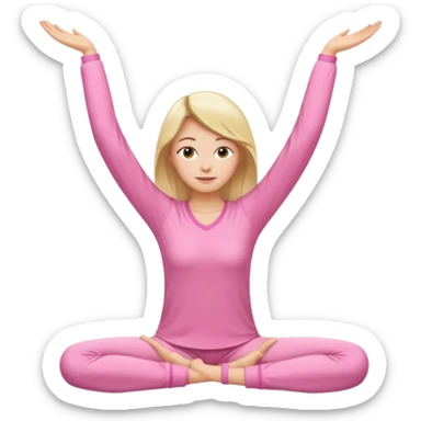 {
      "type": "human",
      "look": "pink pyjama lady, long sleeves, stretching arms",
    } sticker