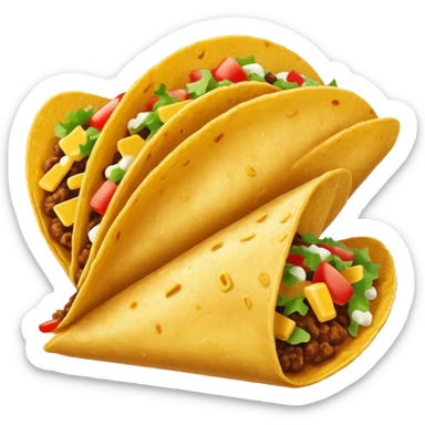 taco cips sticker