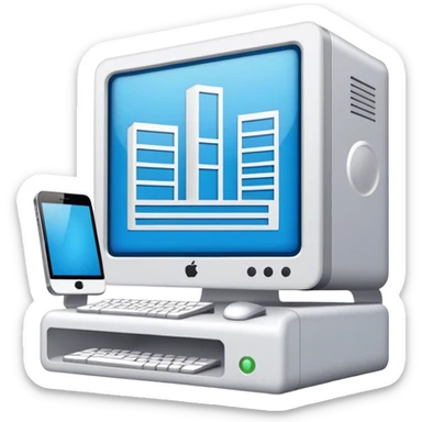 Arquitecta en la pc  sticker