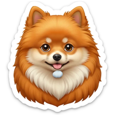 pomeranian sticker