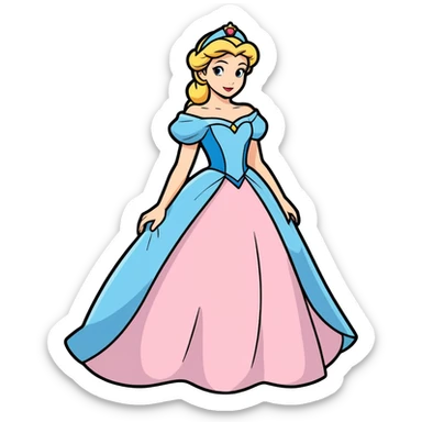 Disny princess  sticker