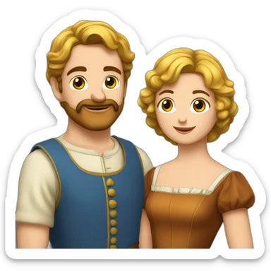 le bernin appolon et daphné sticker