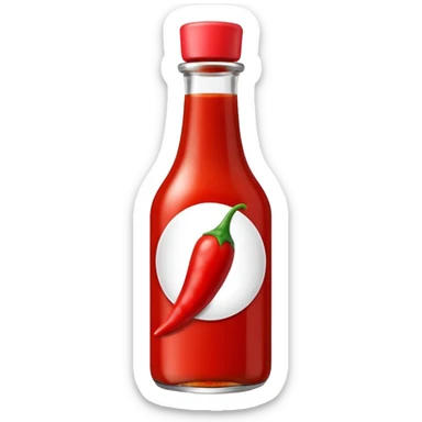 thai chilli sauce bottle sticker