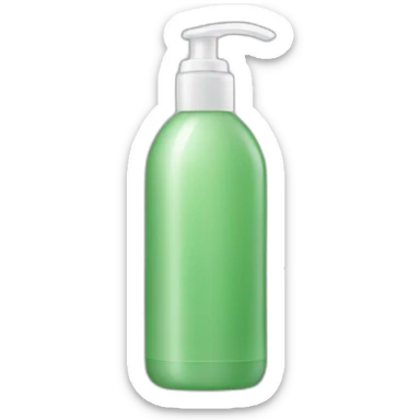 Hair shampoo sticker