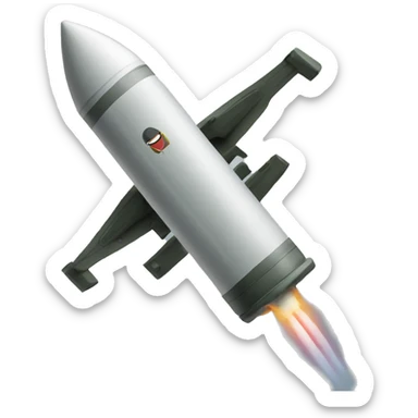 missile on a drone sticker