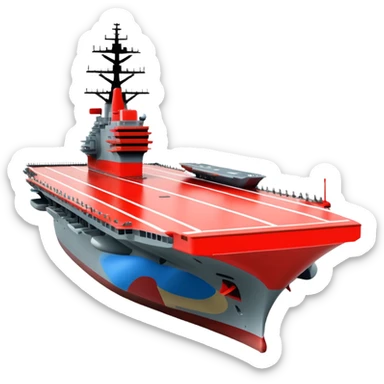 aircraft carrier sticker