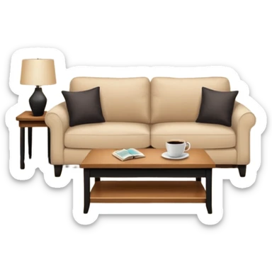 Living room sticker